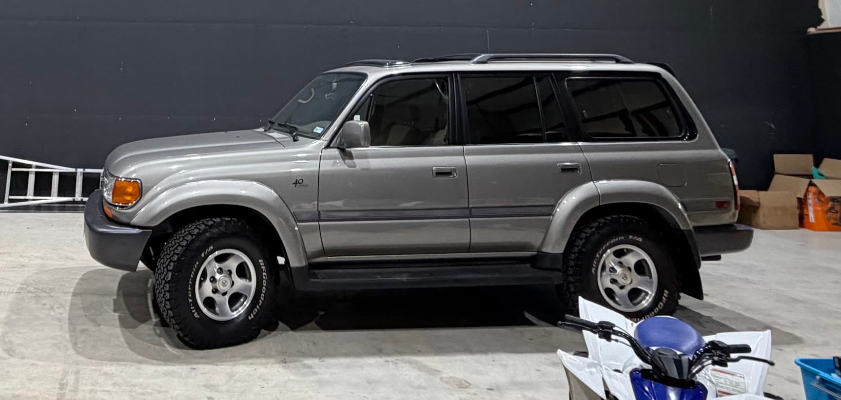1997 Toyota Land Cruiser 40th Anniversary Edition